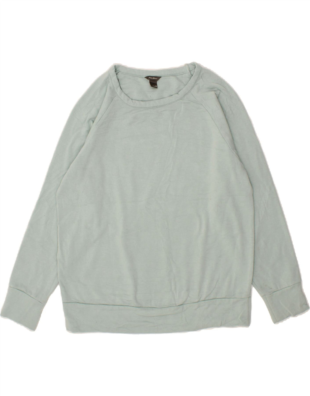 EDDIE BAUER Womens Sweatshirt Jumper UK 14 Medium Blue Polyester Vintage Eddie Bauer and Second-Hand Eddie Bauer from Messina Hembry 