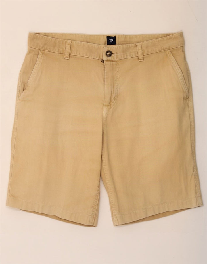 Gap Herre Chino Shorts Large W34 Beige Bomuld
