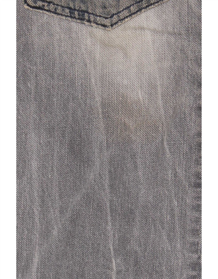 Diesel Herre Distressed Cargo Straight Jeans W32 L34 Blå Bomuld