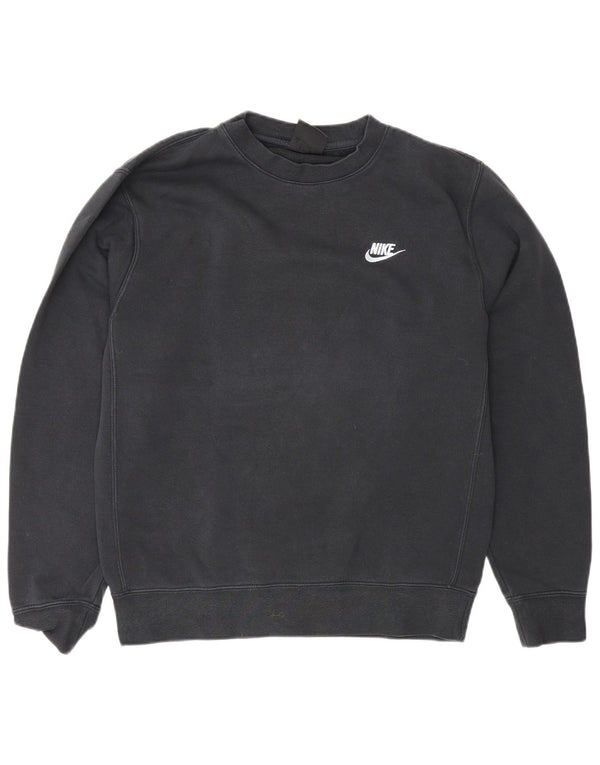 Nike Sweatshirt til mænd, lille sort bomuld