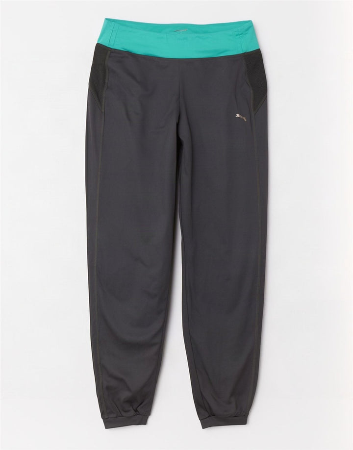 Puma træningsdragt til kvinder Joggers UK 12 Medium Grey Colourblock