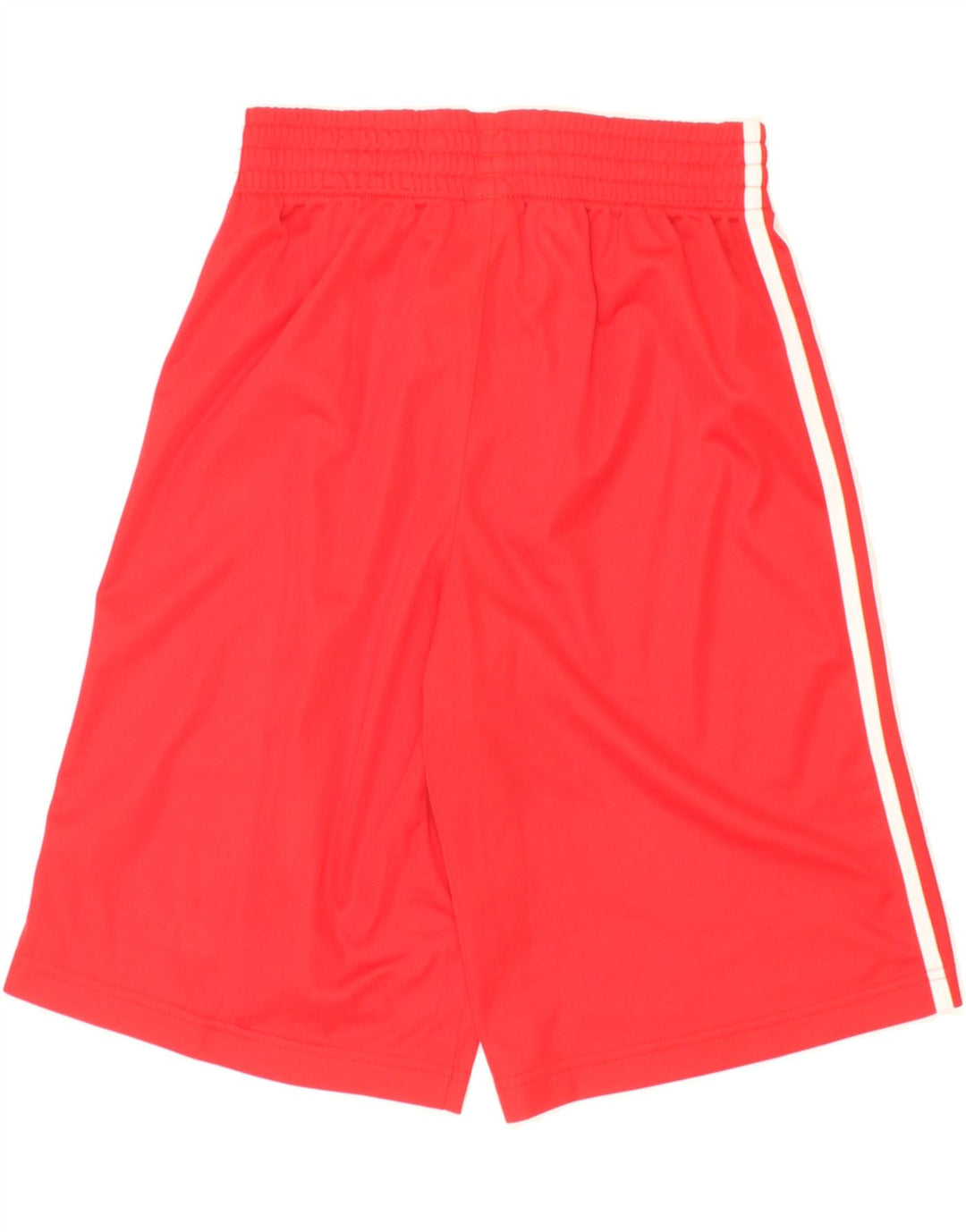 ADIDAS Boys Graphic Sport Shorts 13-14 Years  Red Polyester Vintage Adidas and Second-Hand Adidas from Messina Hembry 
