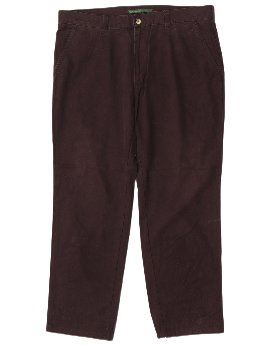 Dockers Herre Slim Fit Chino Bukser W36 L28 Sort