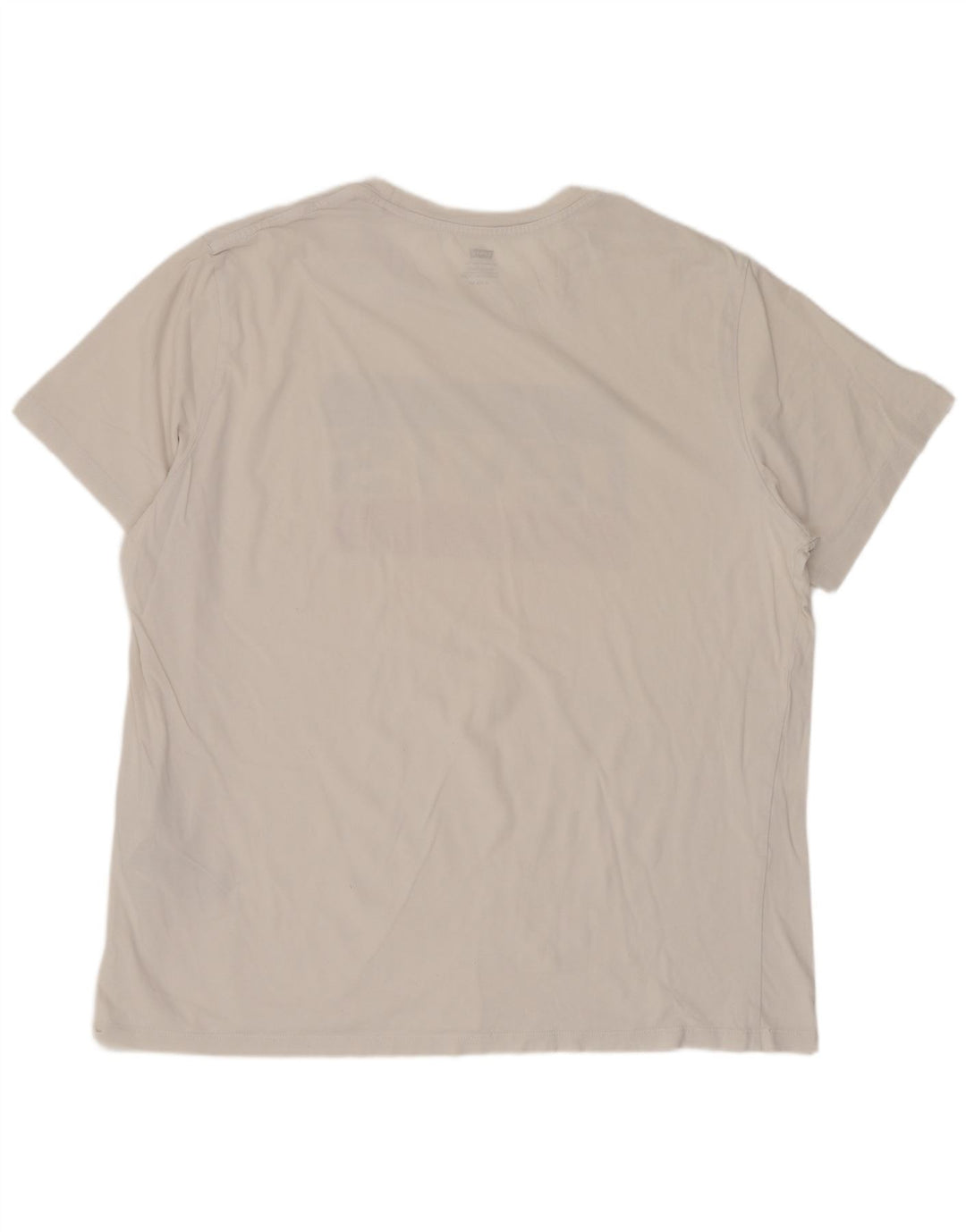 Levi's Herre grafisk T-shirt top XL hvid bomuld