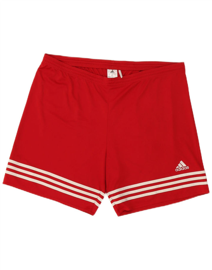 Adidas Herre Climalite Sportshorts XL Rød Polyester