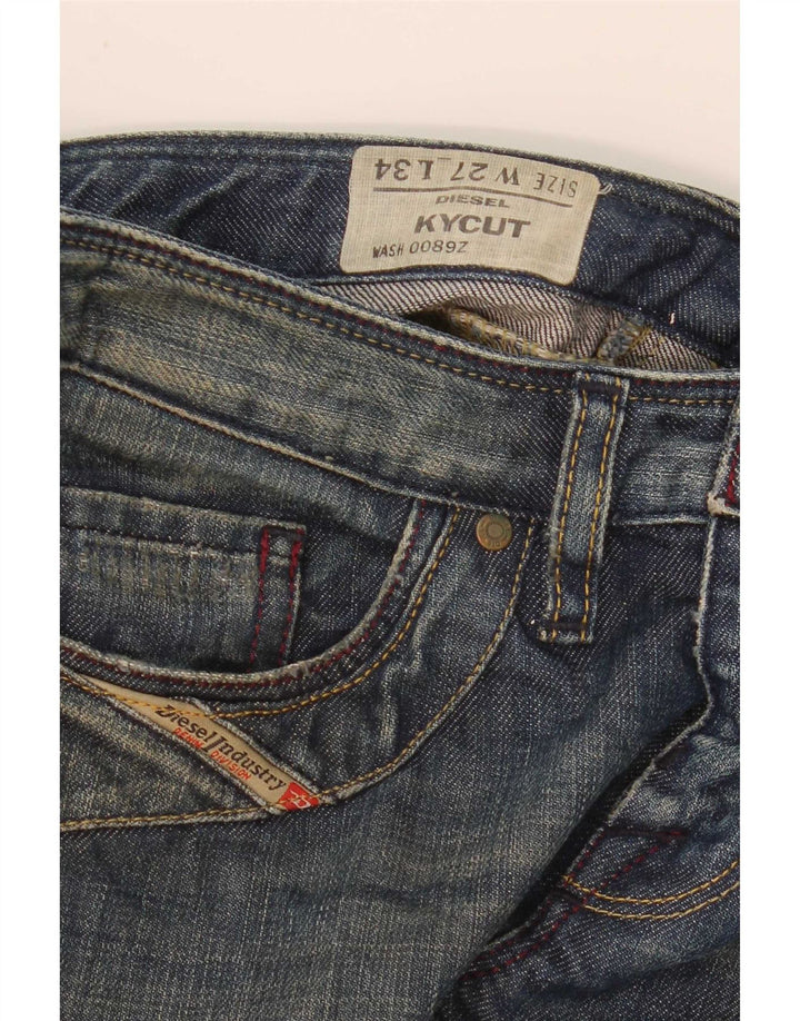 Diesel Dame Kycut Straight Jeans W27 L30 Blå