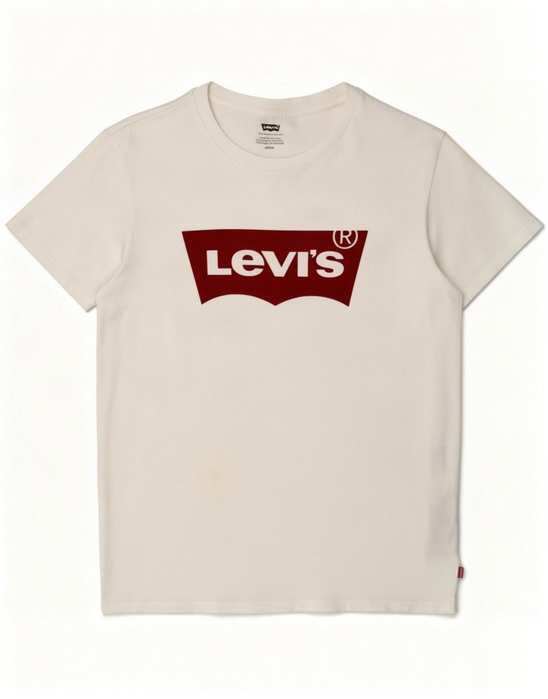 Levi's Grafisk T-shirt top til mænd Lille hvid bomuld