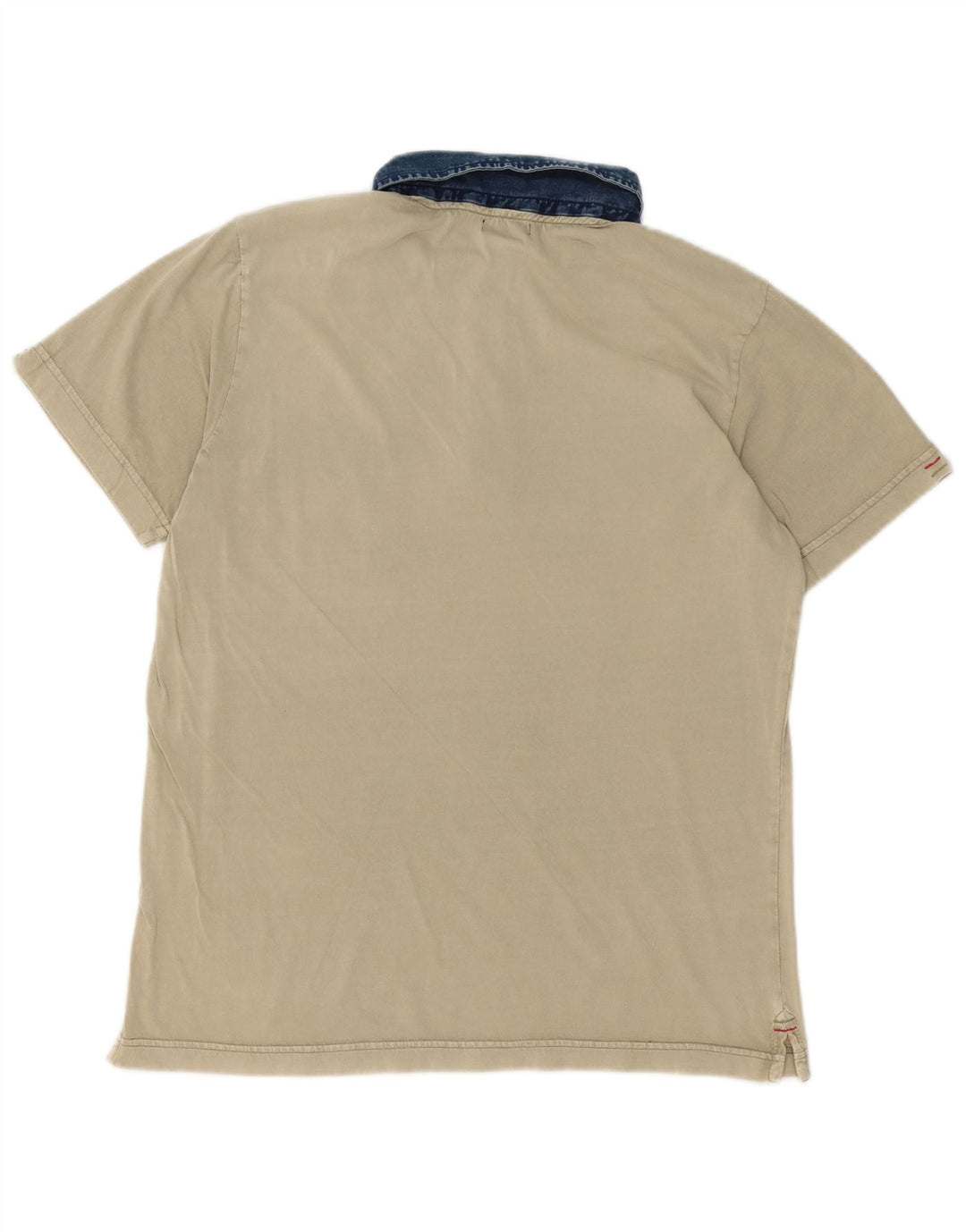 Marlboro Classics Grafisk Polo Shirt til mænd Large Green Colourblock