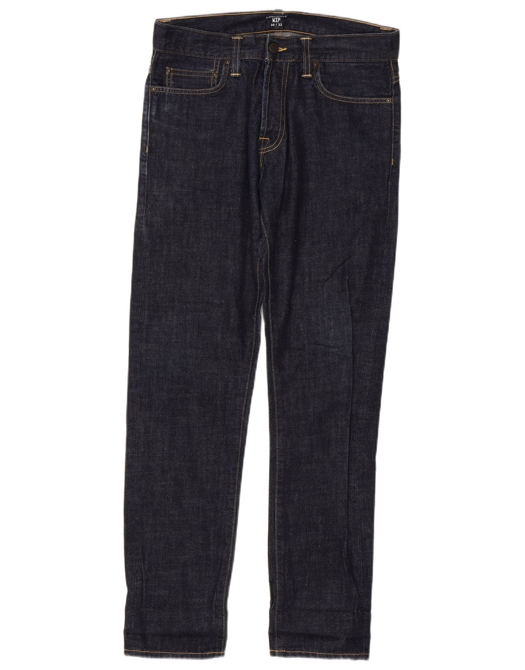 Carhartt Slim Jeans til mænd W30 L32 Marineblå bomuld