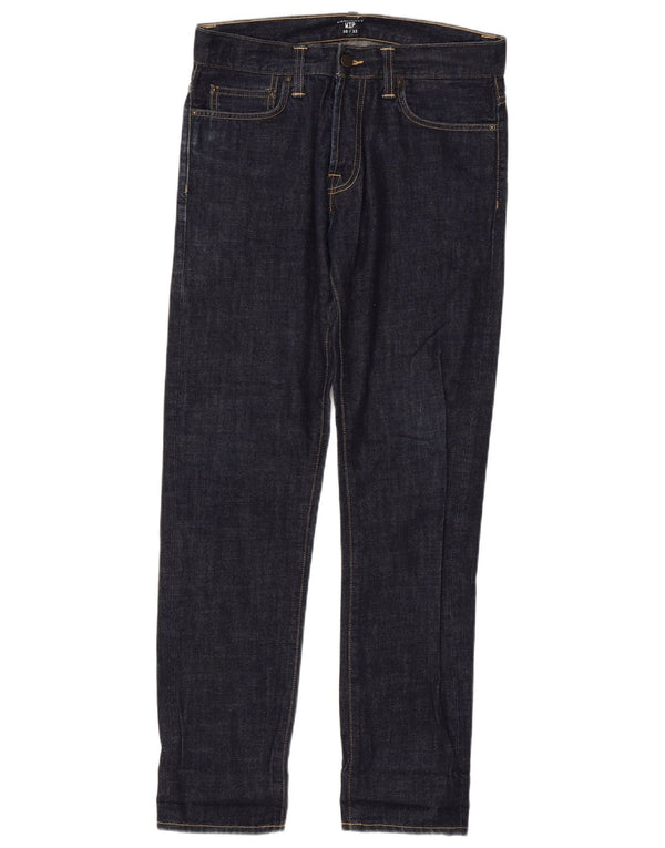 Carhartt Slim Jeans til mænd W30 L32 Marineblå bomuld