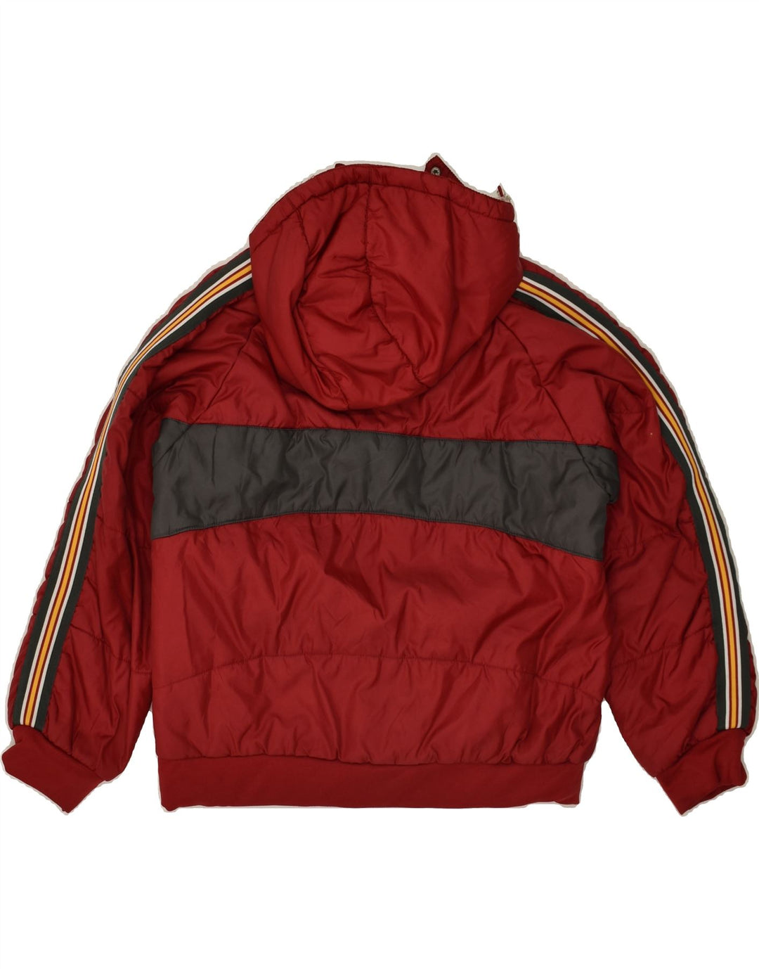 LOTTO Girls Hooded Padded Jacket 11-12 Years Medium Red Nylon | Vintage Lotto | Thrift | Second-Hand Lotto | Used Clothing | Messina Hembry 