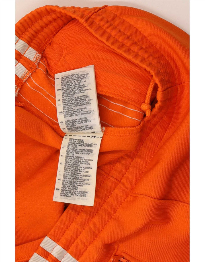 Adidas Træningsdragtsbukser til kvinder UK 8 Small Orange Polyester