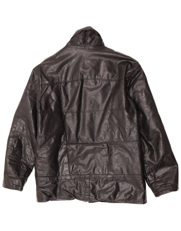 Vintage herre læderjakke UK 36 Small Black