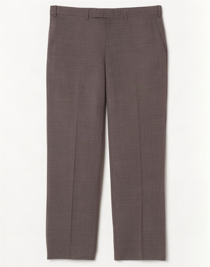 Marks & Spencer Herre Regular Fit Suit Bukser W32 L31 Grå uld