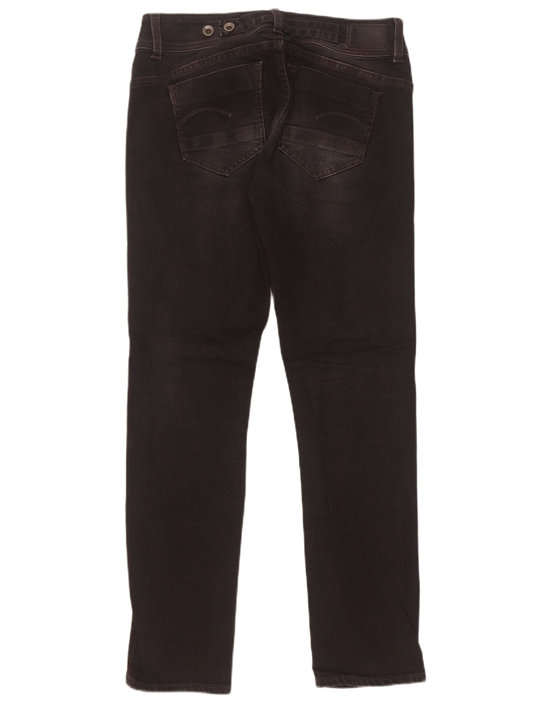 G-Star Dame Midge Straight Jeans W31 L32 Sort Bomuld