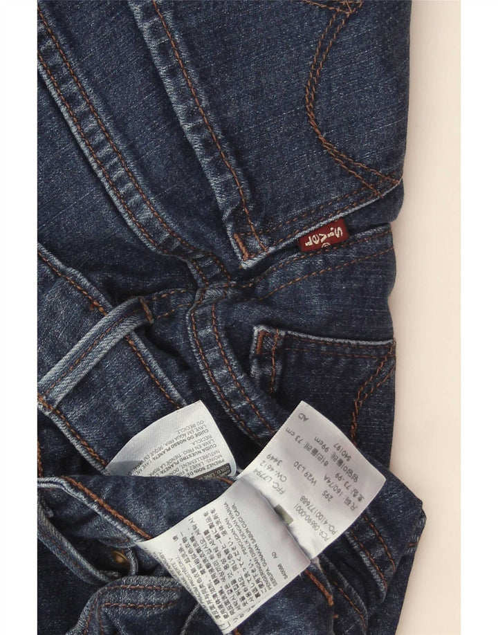 Levi's Slim Jeans til kvinder W29 L30 blå bomuld