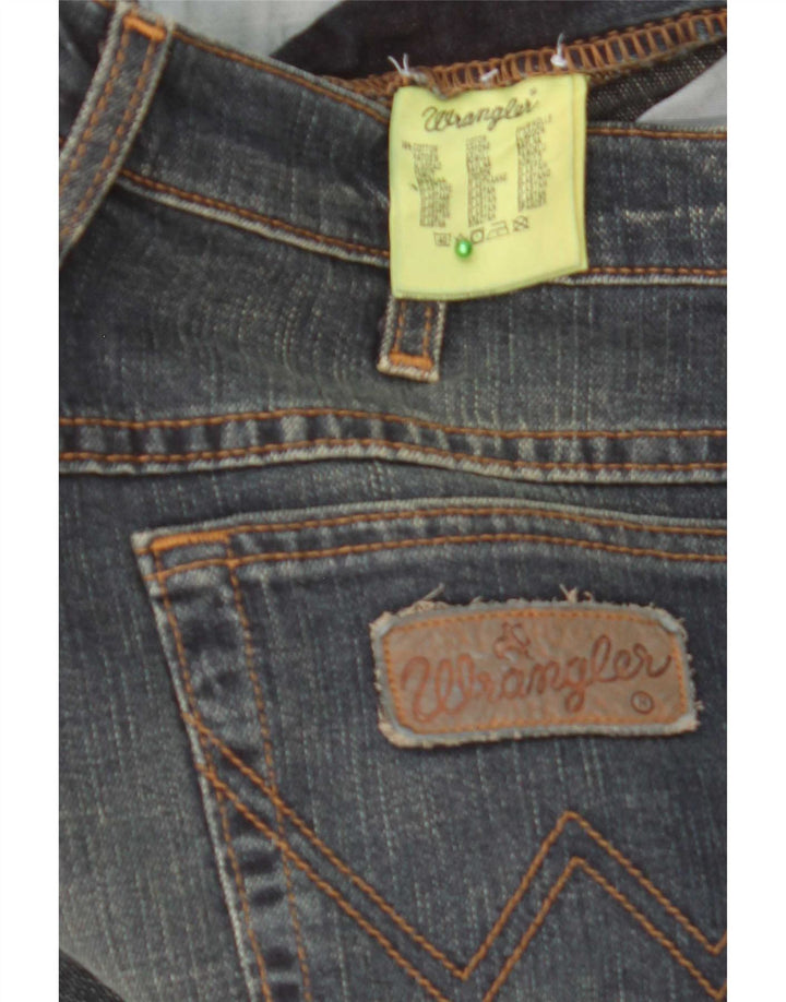 Wrangler Herre Texas Stretch Straight Jeans W32 L30 Navy Blue