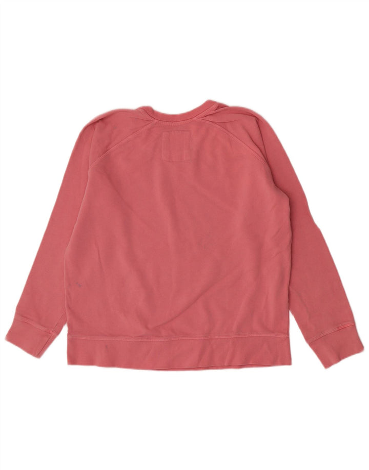 Crew Clothing Dame Sweatshirt Jumper UK 12 Medium Pink Bomuld
