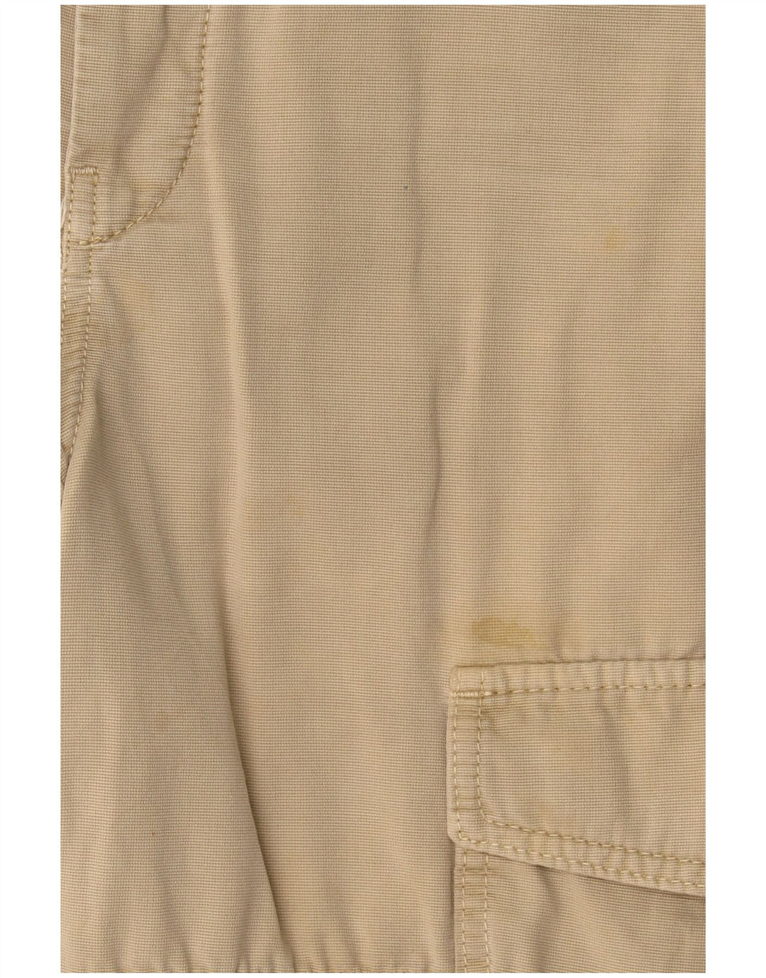 Zara Straight Cargo Bukser Small W27 L30 Beige