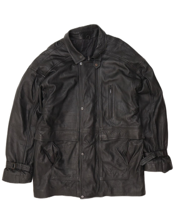 Vintage herre læderjakke UK 38 Medium Black