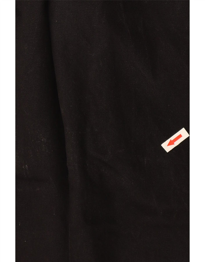 Lee Mens Brooklyn Straight Jeans W34 L30 Sort Bomuld