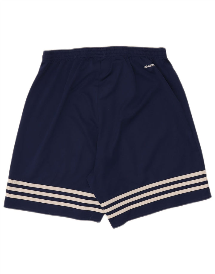 Adidas Herre Climalite Sportshorts Medium Navy Blue Polyester