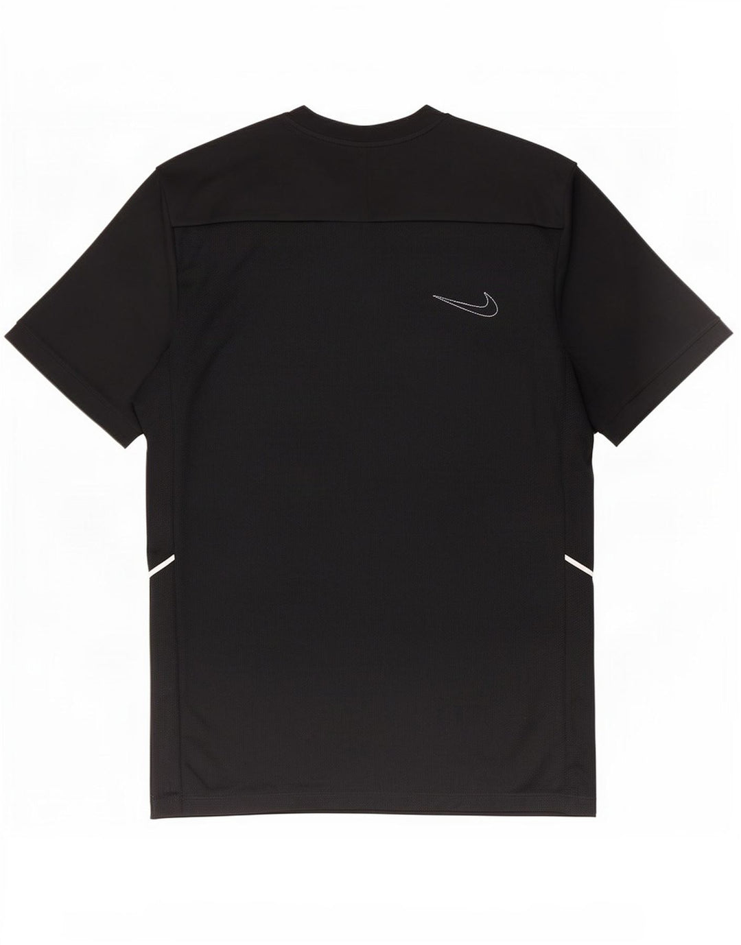 Nike Herre Dri Fit Slim T-Shirt Top Medium Sort Polyester