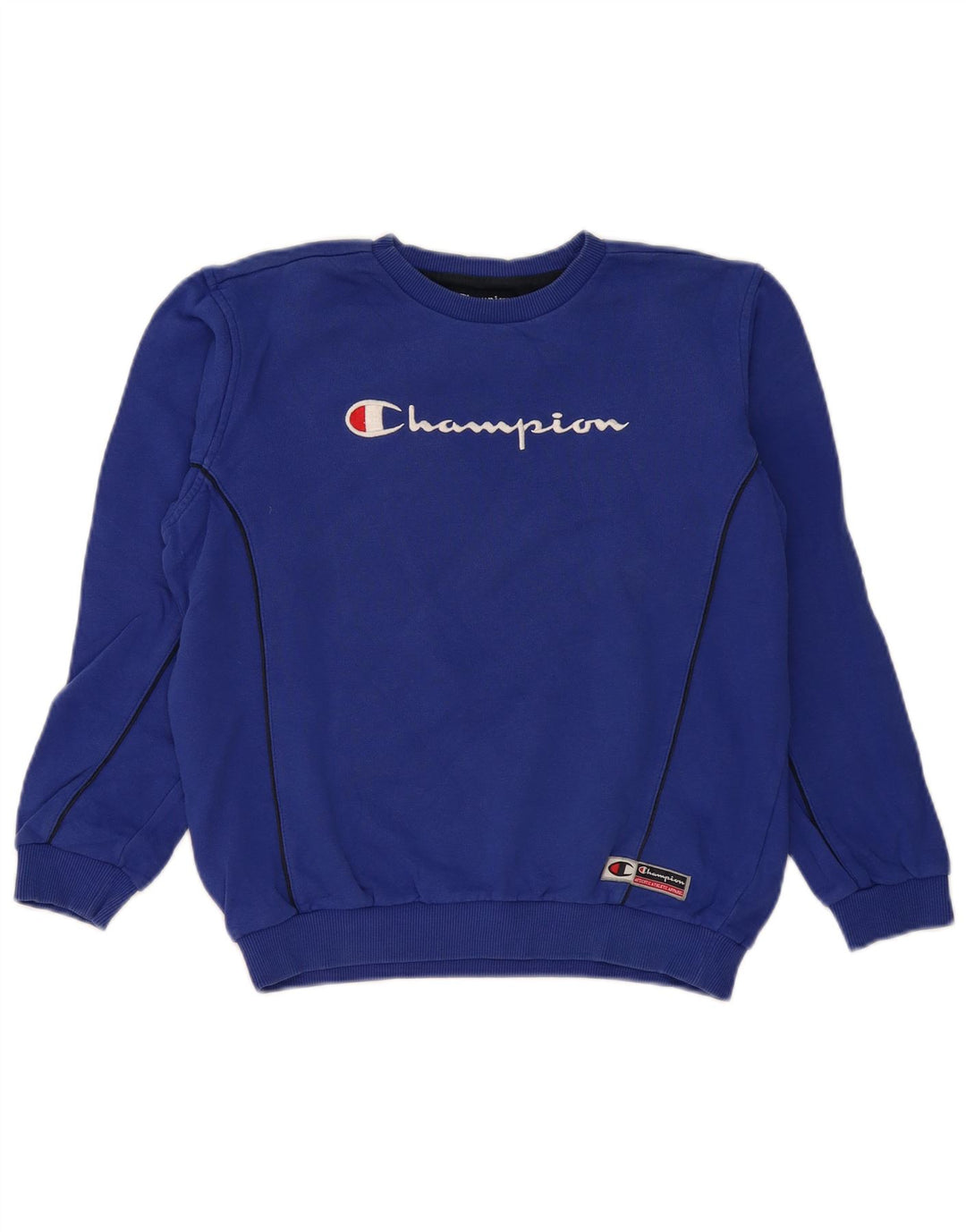 Champion Boys Grafisk Sweatshirt Jumper 13-14 år XL Blå