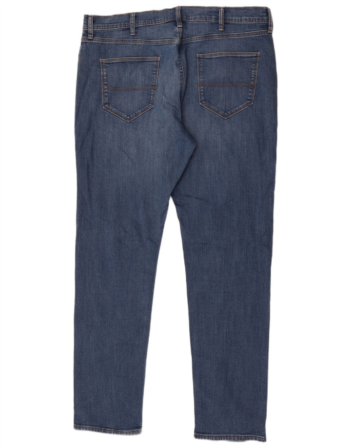 Marks & Spencer Herre Slim Jeans W38 L33 Blå Bomuld