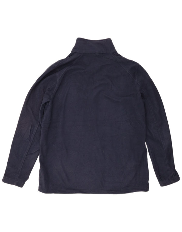 MOUNTAIN WAREHOUSE Fleecejakke til mænd UK 40 Large Navy Blue Polyester