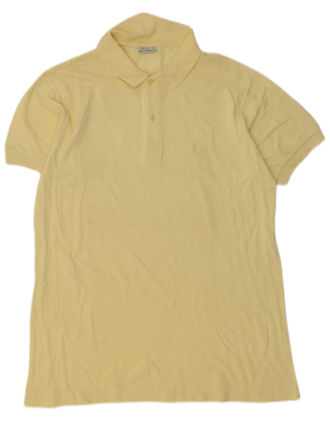 SERGIO TACCHINI Poloshirt til mænd Medium gul bomuld