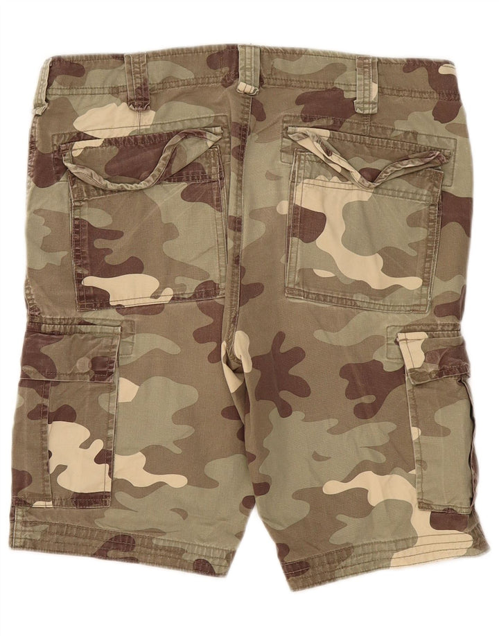 Best Company Dame Cargo Shorts IT 48 Medium W36 Khaki Camouflage