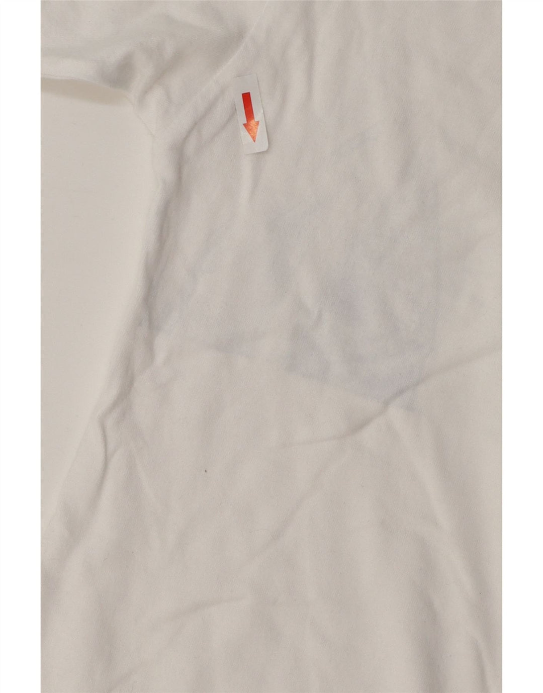 Kappa Herre Grafisk T-Shirt Top Medium Hvid Bomuld