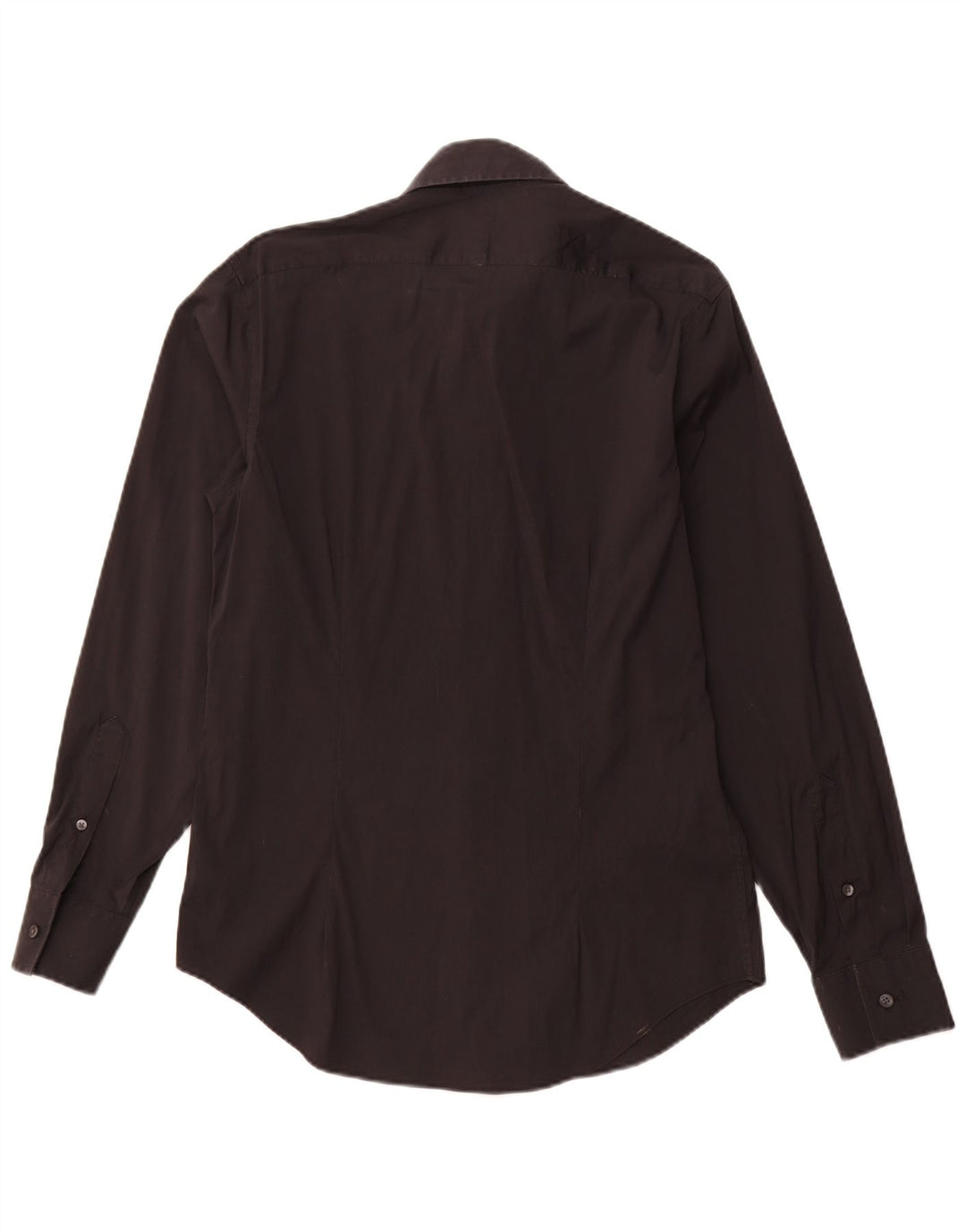 CALVIN KLEIN Herre Slim Fit skjorte str. 39 15 1/2 Medium Sort Bomuld