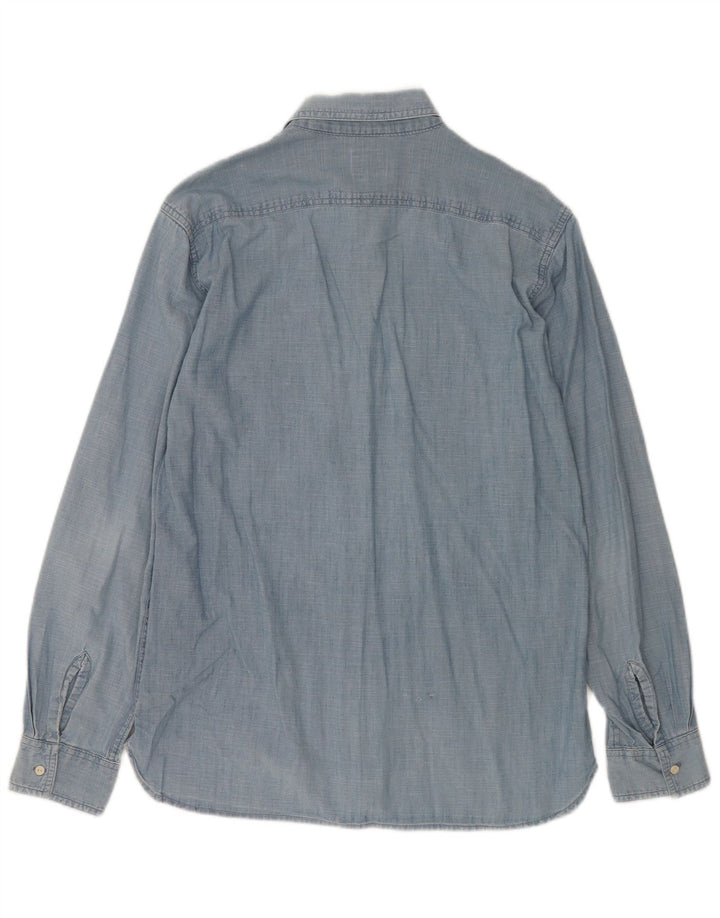 LEVI'S Denimskjorte til mænd Stor blå bomuld