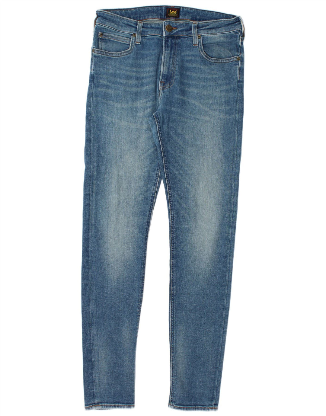 LEE Dame Malone Skinny Jeans W32 L32 Blå Bomuld