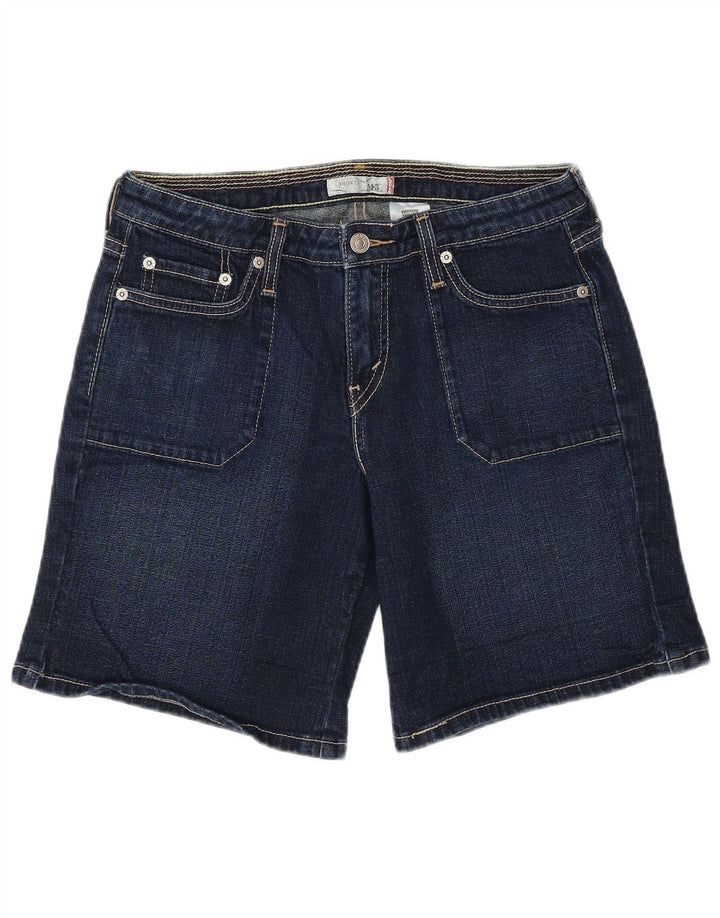 Levi's Womens 545 denimshorts US 4 Small W28 Marineblå Bomuld