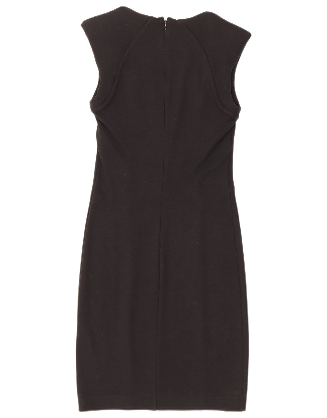 Patrizia Pepe Dame Skede Kjole IT 42 Medium Sort Viscose