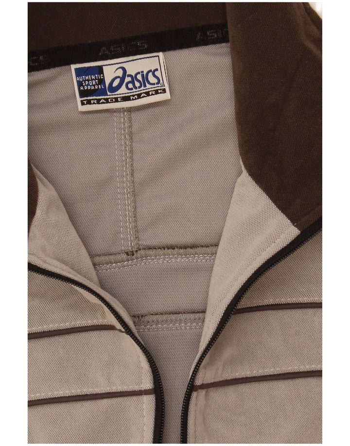 Asics Herre træningsdragt Topjakke Medium Grå Stribet