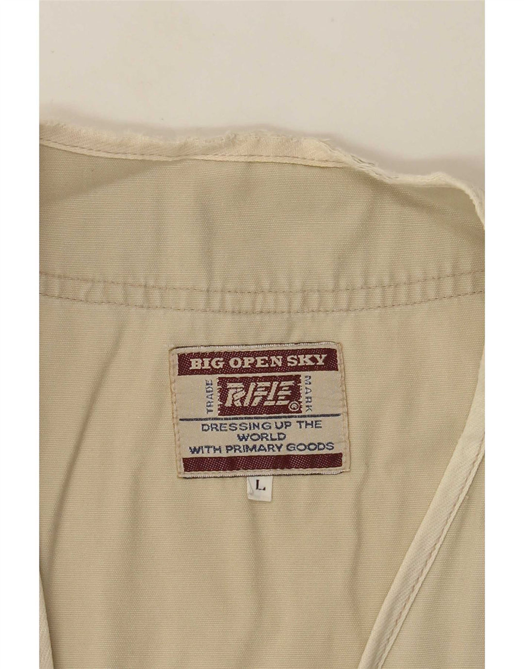 Rifle Herre Utility Gilet UK 40 Large Beige