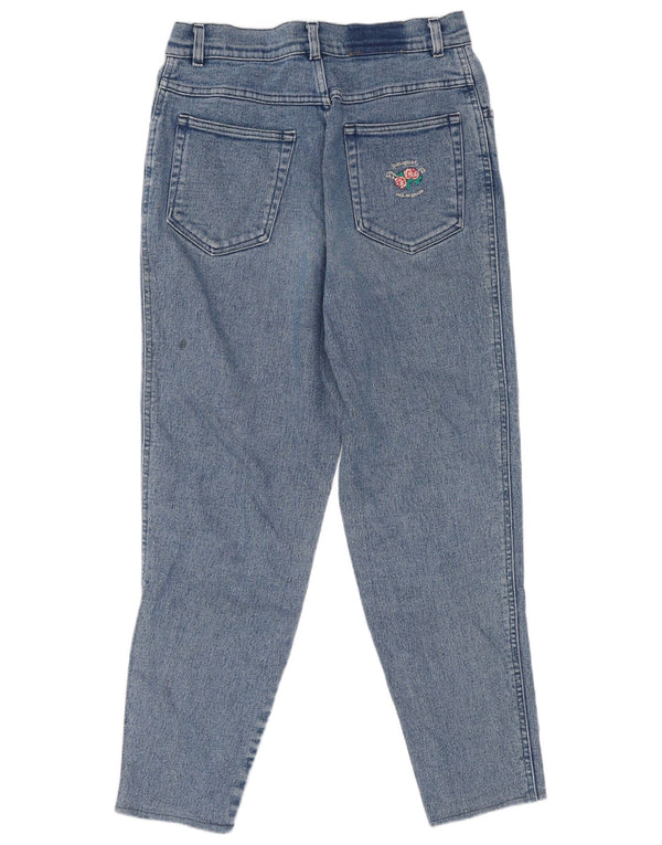 Wampum Herre Cropped Tapered Jeans IT 46 Small W30 L26 Blue Cotton