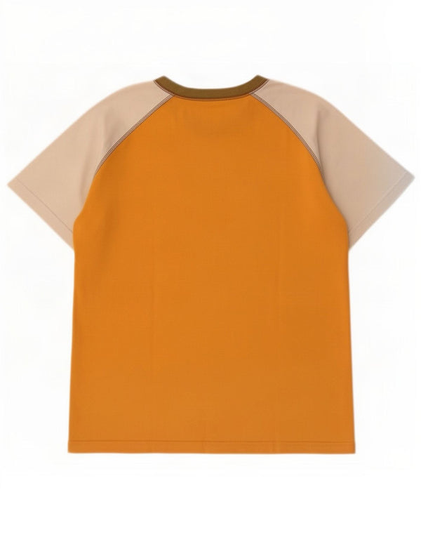 Timberland Boys Grafisk T-Shirt Top 11-12 år Orange Colourblock