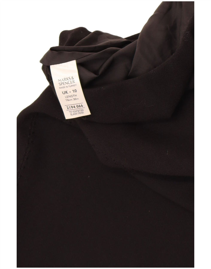 Marks & Spencer Dame Maxi Nederdel UK 10 Small W26 Black Polyester