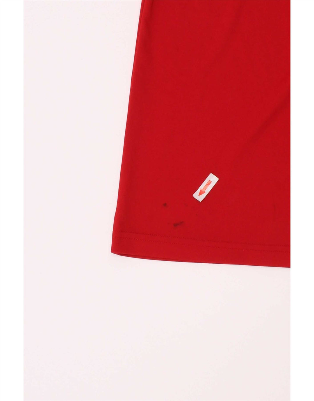 Adidas Boys Aeroready T-Shirt Top 9-10 År Rød Colourblock Polyester