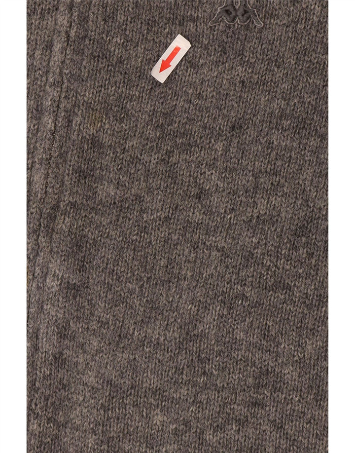 Kappa Herre Cardigan Sweater XL Grå Uld