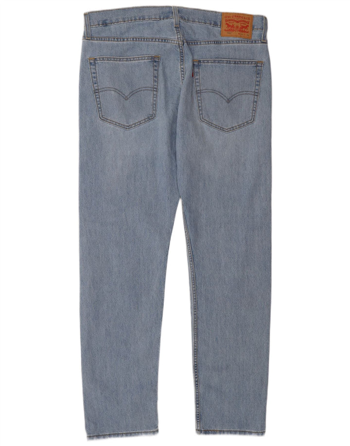 Levi's Herre 502 tilspidsede jeans W36 L32 blå bomuld