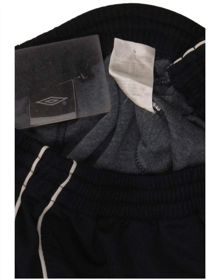 UMBRO Dame Capri Træningsdragt Bukser UK 16 Large Navy Blue Polyester