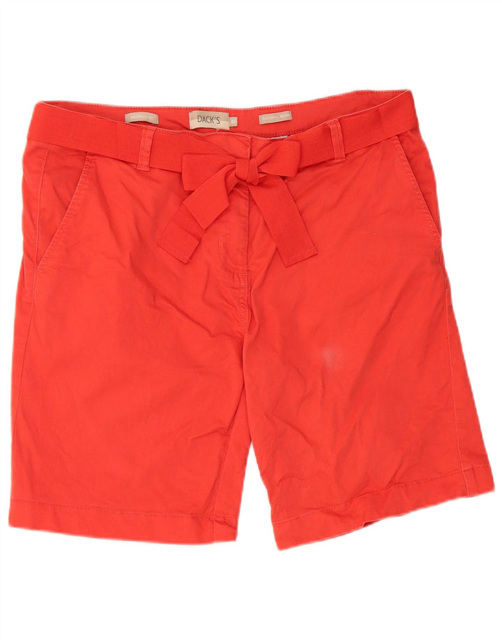 Dacks Regular Fit Chino Shorts IT 46 Large W34 Rød Bomuld