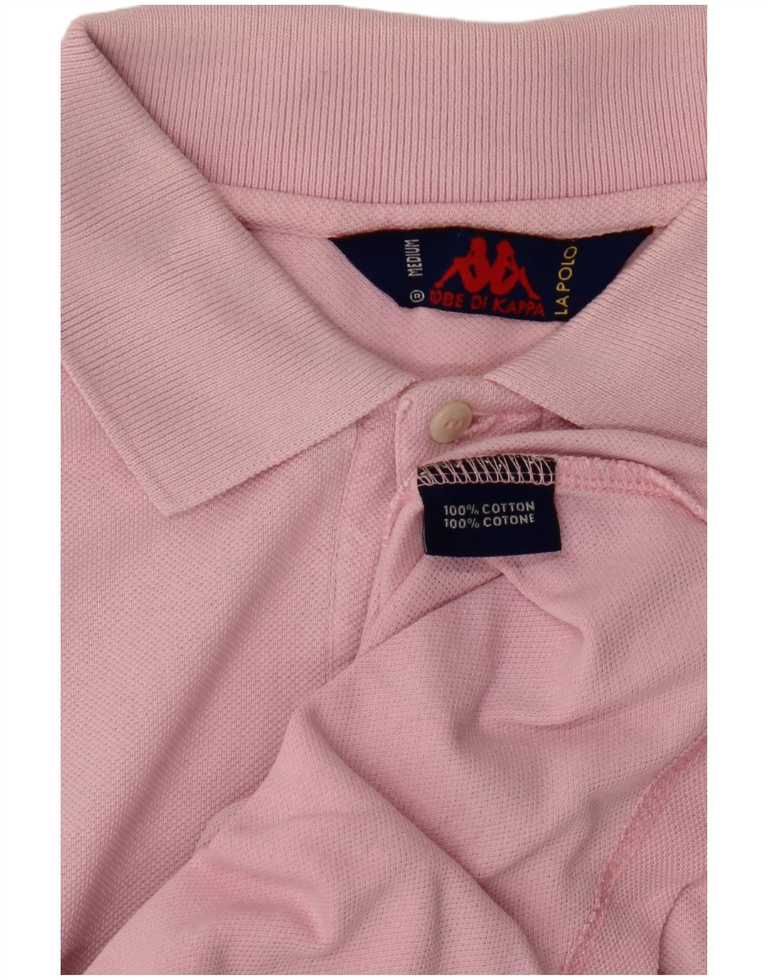 KAPPA Poloshirt til mænd Medium Pink Bomuld