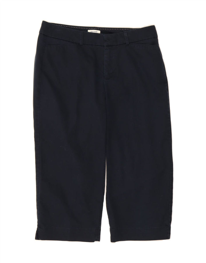 DOCKERS Womens Curvy Mid Rise Bermuda Shorts US 10 Large W32  Navy Blue Vintage Dockers and Second-Hand Dockers from Messina Hembry 